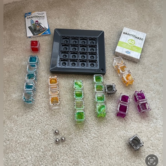 Gravity Maze - Falling Marble - Logic Game - Think Fun - Picture 3 of 6